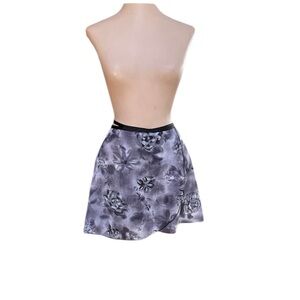 Women's Danskin Floral Wrap Around Ballet Skirt